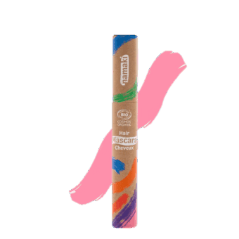 kinder haarmascara roze (9ml) - Namaki