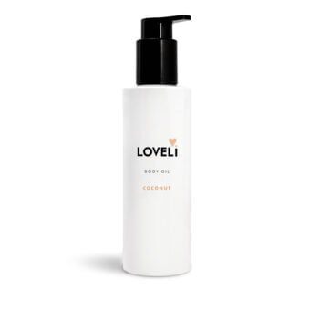 Body Oil Coconut (200ml) - Loveli