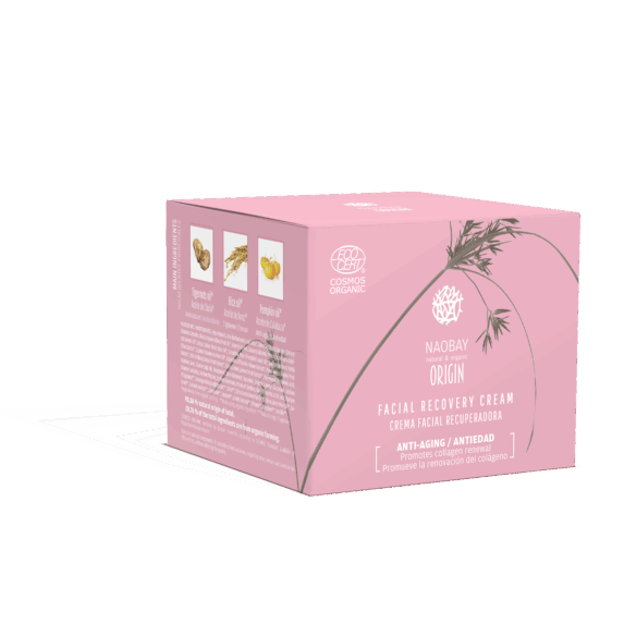 FACIAL RECOVERY CREAM ORIGIN 50ml - NAOBAY (verpakking)