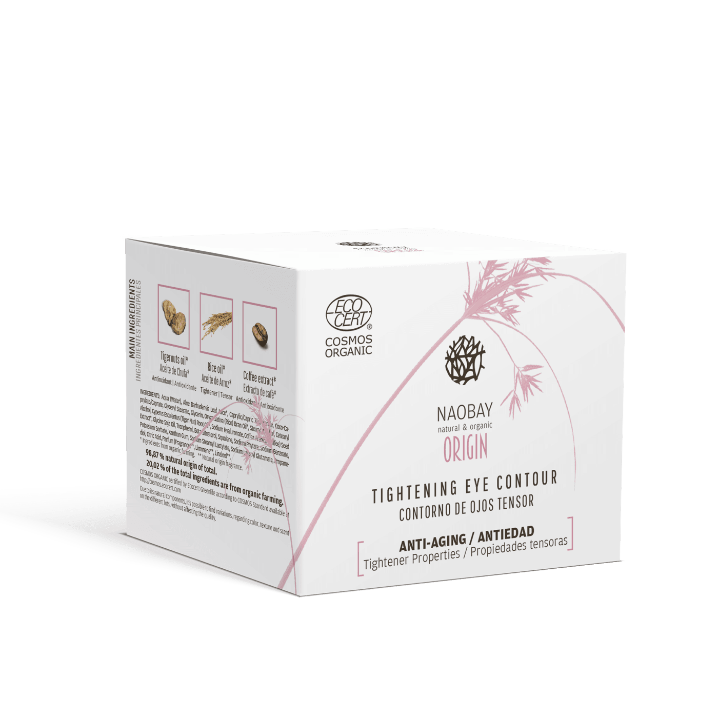 TIGHTENING EYE CONTOUR - NAOBAY ORIGIN 30ML verpakking
